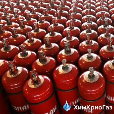 Пропан сжиженный, заправка баллона пропаном 50л